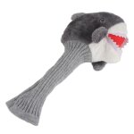 Couvre - tte de pilote en bois de golf, tte de requin, animal, couvre - chef