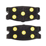 Crampons antidrapants pour chaussures, 5 pointes de neige glace, couvre - chaussures d'hiver, escalade ...