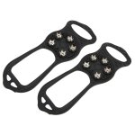 Crampons  ongles de marche  5 dents, antidrapants, pour chaussures de glace, couvre - pointes d'alpinisme ...