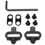 Crampons de vlo pour cyclisme en salle et en plein air, ensemble de crampons pour pdales de vlo, chaussures ...
