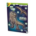 Ses creative mga monde luisant t - rex, multicolore, dinosaure, chambre d'enfant, garon, 5 an(s), bote ...