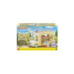 La creche et le jardin d'enfants le bus et sa cour de rcration