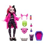 Creepover party monster high - coffret soir�e pyjama draculaura - poup�e - 4 ans et +