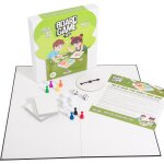 Crez votre propre jeu de socit (plateau de jeu vide, bote et accessoires) avec pices de jeu, cartes ...