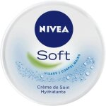 Crme de soin hydratante - nivea soft - 200 ml - lot de 2 - pntre rapidement