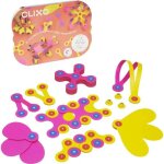 Crew pack clixo - rose / jaune - gipsy toys - jeu de construction magn�tique, flexible, durable et imaginatif ...