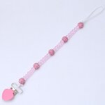 Cristal cratif sucette clips collier mannequin mamelon porte ttine anti dossier attache ttine chane ...