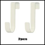 Crochet mtallique en forme de s pour porte d'armoire, support suspendu pour gadgets, etagres de bureau, ...