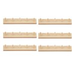 Crochets muraux miniatures pour vtements, 6 ensembles, patres pour manteau, pour dcor de maison de ...