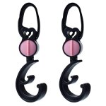 Crochet de poussette pour b�b� 2 pi�ces / ensemble, crochets de landau pivotant 360 crochet de chariot, ...