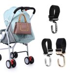 Crochet de poussette pour bébé, rotation a 360 degrés, organisateur de sac de courses, porte - clip Crochet de poussette pour bébé, rotation a 360 degrés, organisateur de sac de courses, porte - clip