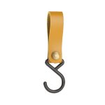 Crochets suspendus en cuir pu en forme de s, triangle de rangement durable, etagre, crochet porte - ...
