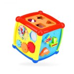 Cube d'activit� musicale, horloge, blocs g�om�triques, trieur, jouet educatif pour les tout - petits