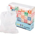 Cubes en bois abc / 123 pour bébés, 50 pièces, jouets educatifs, blocs de construction alphabet, cadeau ... Cubes en bois abc / 123 pour bébés, 50 pièces, jouets educatifs, blocs de construction alphabet, cadeau ...
