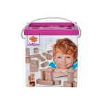 Cubes en bois naturel 50 pi�ces