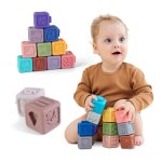 Cubes d'�veil � empiler avec son - jeu d'�veil superbe bebe
