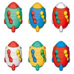 Cube de haricots rotatif double face, jouet cr�atif de d�compression educatif