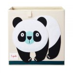 Cube de rangement panda 33 x 33 cm