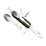 Cuill�re en plein air camping vaisselle ouvre - bouteille pique - nique fourchette pour voyage sac a ...