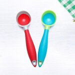 Cuillre d'alimentation pour bb, ustensile a fruits, lgumes, broyeur, glace, cuillre a pastque, ...