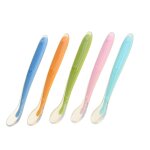 Cuillères d'alimentation en silicone pour bébés, 5 pièces, cuillère a soupe pour nourrissons, cuillère ... Cuillères d'alimentation en silicone pour bébés, 5 pièces, cuillère a soupe pour nourrissons, cuillère ...
