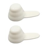 Cuillre a caf a haute rsistance, 2 pices, cuillres de mesure en plastique a grande echelle compacte ...
