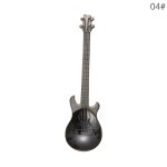 Cuill�re a guitare en acier inoxydable, 1 pi�ce, dessin anim�, cr�ative cuill�re a caf� au lait, cr�me ...