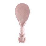 Cuill�re a riz en forme de lapin, paille de bl�, peut tenir debout, lapin, pelle a riz, cuiseur a riz, ...