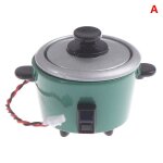 Cuiseur a riz miniature, 1 pice, bricolage, dcoration de cuisine, accessoire de maison de poupe, jouets ...