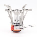 Cuisinière a gaz de haute qualité, portable, camping en plein air, poêle en alliage d'aluminium, ultra ... Cuisinière a gaz de haute qualité, portable, camping en plein air, poêle en alliage d'aluminium, ultra ...