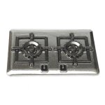 Cuisini�re a gaz miniature 1:12, maison de poup�e cr�ative, cuisini�re a gaz d�licate et d�licate, double ...