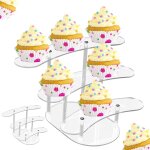 Cupcake stand support, présentoir a tarte 3 etages tour de dessert muffin fête d'anniversaire décorations ... Cupcake stand support, présentoir a tarte 3 etages tour de dessert muffin fête d'anniversaire décorations ...