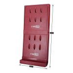 Cyeelife - support mural en plastique combinable pour fléchettes en acier et pointe souple, 12 pièces ... Cyeelife - support mural en plastique combinable pour fléchettes en acier et pointe souple, 12 pièces ...