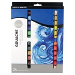Daler rowney - 126600924 - kit de loisirs créatifs - ensemble gouache simply - 24x12 ml Daler rowney - 126600924 - kit de loisirs créatifs - ensemble gouache simply - 24x12 ml
