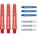 Darts pro grip shafts - set of 93 colours, multicolour3 size options (courte, intermdiaire, moyenne)dart ...