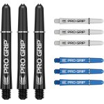 Darts pro grip shafts - set of 93 colours, multicolour3 size options (courte, intermdiaire, moyenne)dart ...