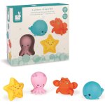 Dda - - gicleurs animaux de la mer 4 pices - jouet de bain premier age - ds 10 mois, j04703, blanche ...