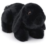 Dda - - lapin bélier noir, couché ¿ 20 cm (longueur) ¿ peluche lapin ¿ doudou Dda - - lapin bélier noir, couché ¿ 20 cm (longueur) ¿ peluche lapin ¿ doudou
