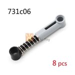 Dcennie s de construction a ressort dur et souple, technologie de briques moc, amortisseur, compatible ...