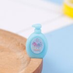 Dcor de maison de poupe miniature 1:12, serviette de bain, fleur, shampoing, gel douche, savon, parfum, ...