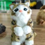 D�coration de chambre a coucher en forme de chat, jouet mignon pour enfants, cadeau d'anniversaire, animal ...