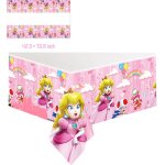 Dcoration de fte princesse pche pour enfants, carte d'invitation, dcor de gteau, ballon, gobelets ...