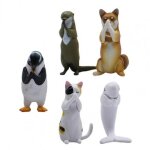 D�coration de g�teau, bord lisse, animaux, chien, chat, dauphin, s�rie, mod�le de jouet, d�cor de bureau, ...