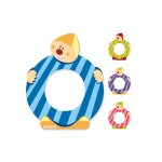 Decoration lettre clown (bois) - o