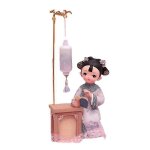 D�coration de la maison ornement sculpture figurine nouvel an petite fille cadeau d'anniversaire style ...