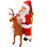 D�corations de no�l, musique electrique, p�re no�l, equitation de cerf, jouets pour enfants, accessoires ...