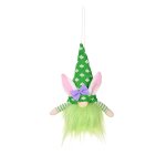 D�coration de p�ques sans visage, lapin en peluche, poup�e rudolph, d�corations de f�te, ornements, jouets ...