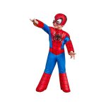 D�guisement luxe spidey and his amazing friends 3 - 4 ans - rouge