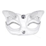 Demi - masque de chat, accessoires de cosplay d'halloween, masques de fte en club pour femmes et filles, ...