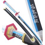 Demon slayer katana giyu tomioka epee en bois kimetsu no yaiba sabre - 80cm